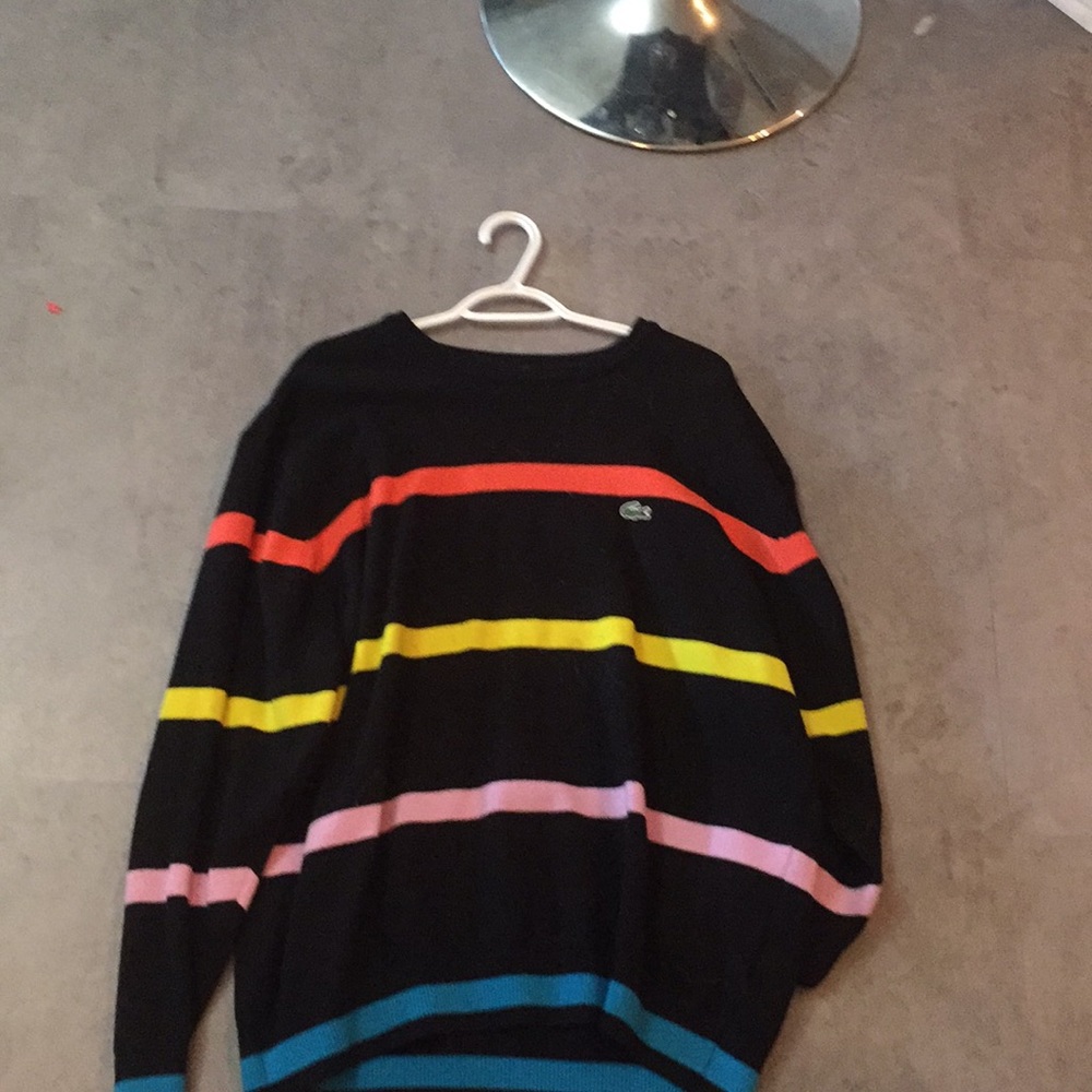 Lacoste stripped